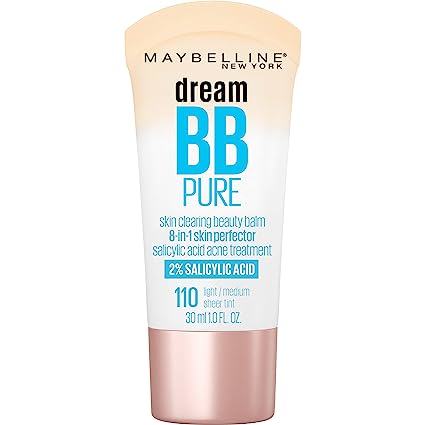 bottle of Maybelline BB cream